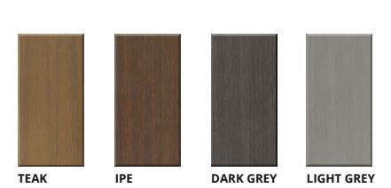 WEO ESSENTIAL Fassadenprofile WPC 15x173mm