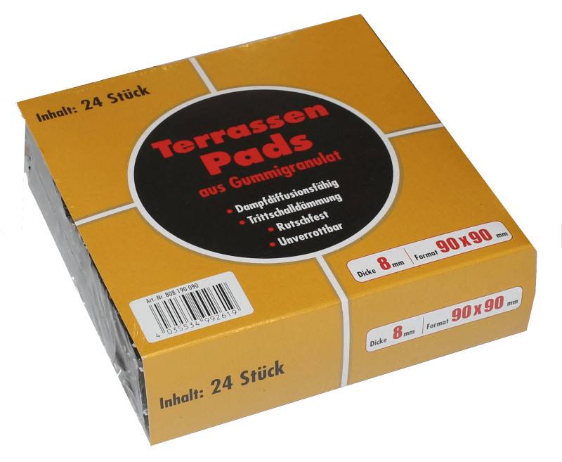 Terrassenpad 8mm Packung