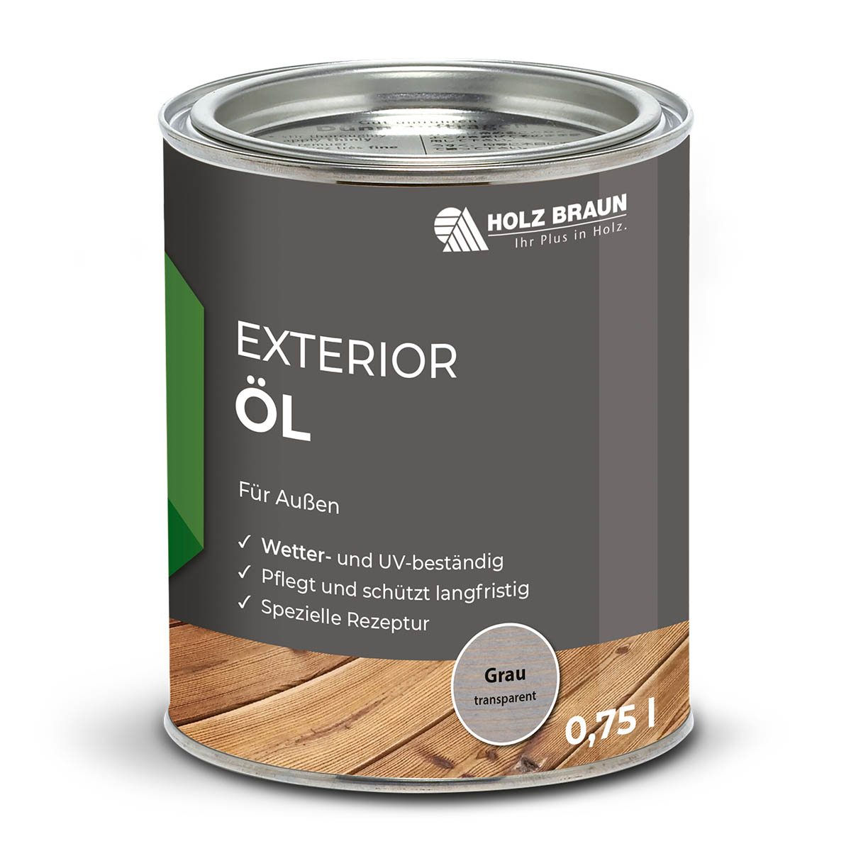 Terrassenöl Exterior - Grau
