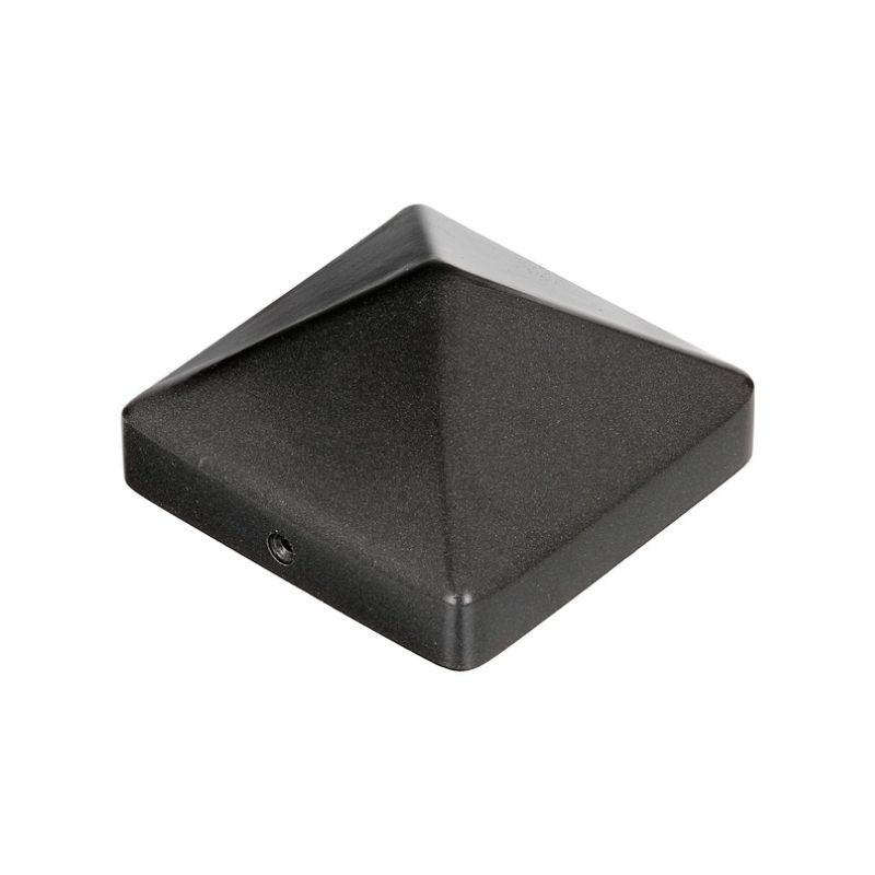 Pfostenkappe Alu beschichtet für Holzpfosten eckig 90 x 90 mm