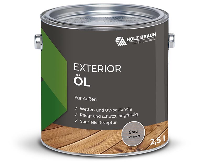 Terrassenöl Exterior - Grau