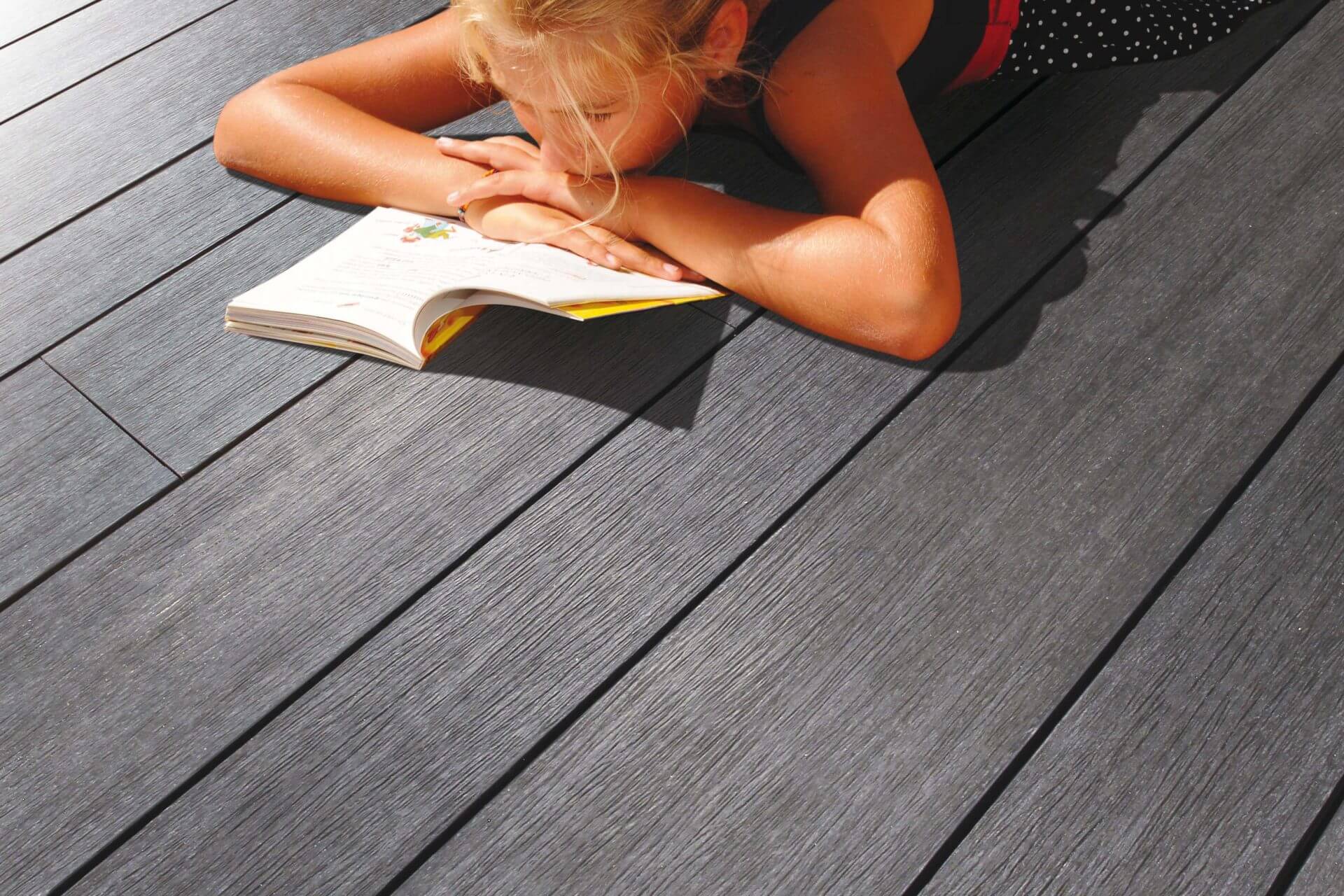 Fiberdeck Terrassendiele WPC 23x138 mm Vintage - Ambiente