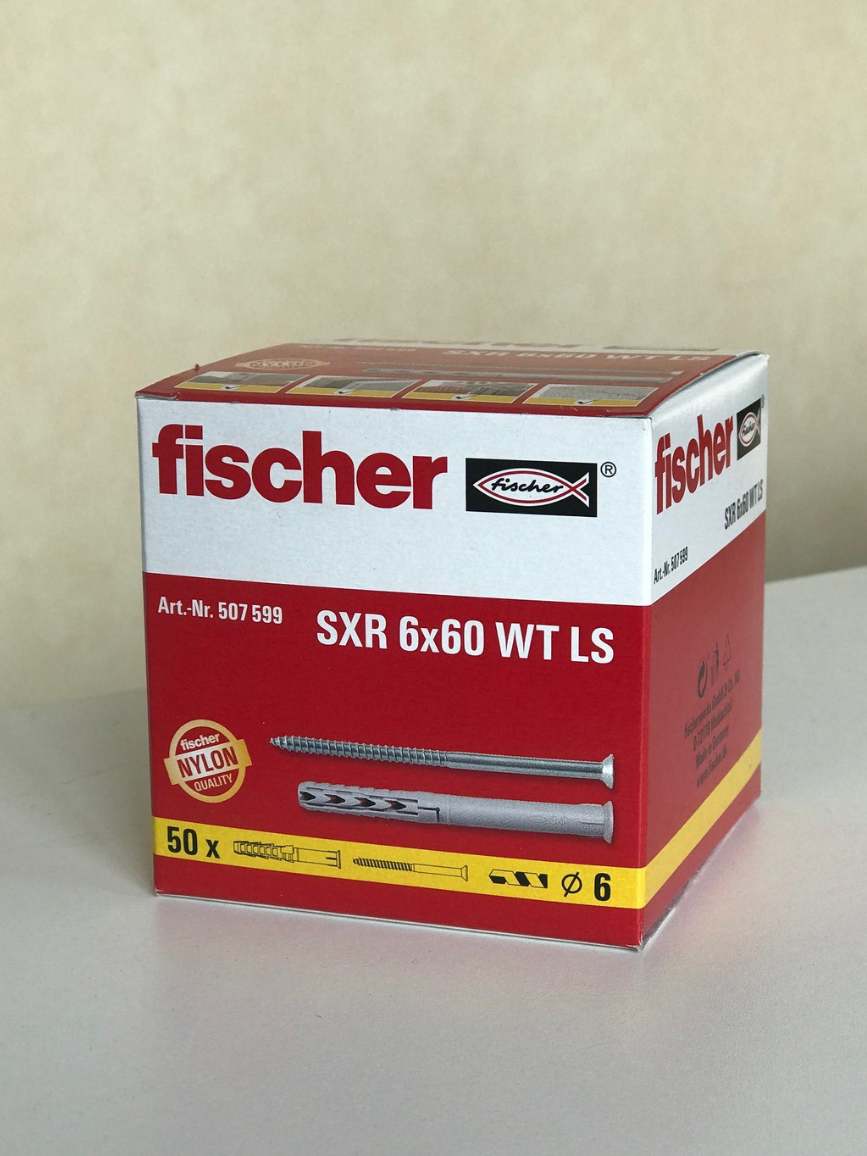 Fischer Langschaftdübel SXR 6x60 WT LS