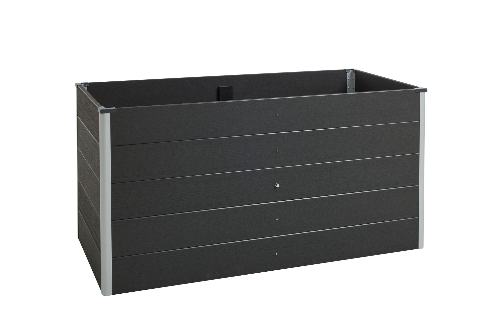 WPC Hochbeet anthrazit 160x70x75 cm