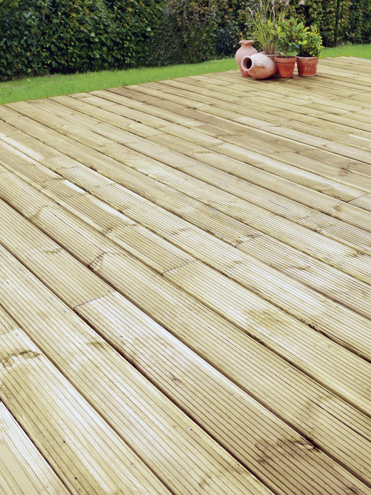 Terrassendiele Fichte/Kiefer 27x146mm