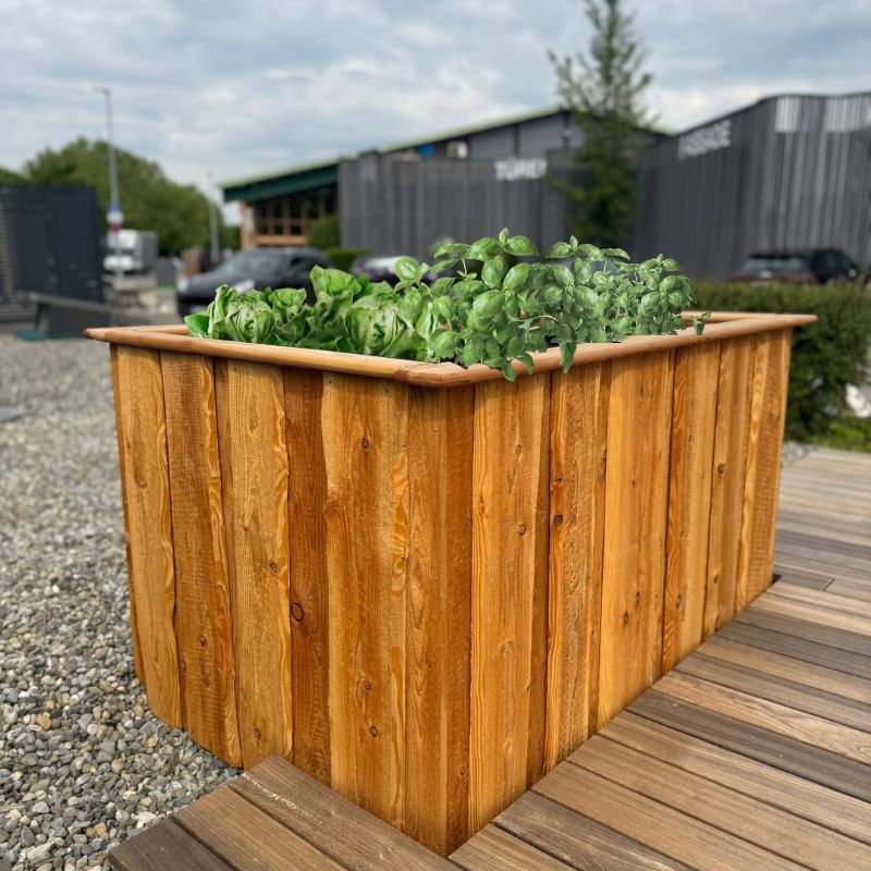 Rustikales Hochbeet Ponderosa 140x90x80 cm