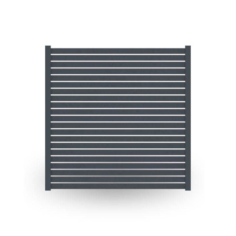 2721 BOSTON RHOMBUS Alu Profil  Zaunfeld RAL7016