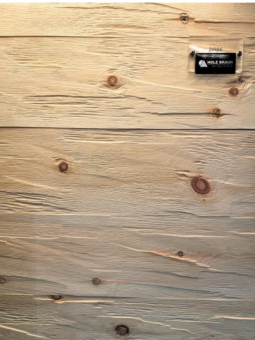 Holz Wandverkleidung Zirbe