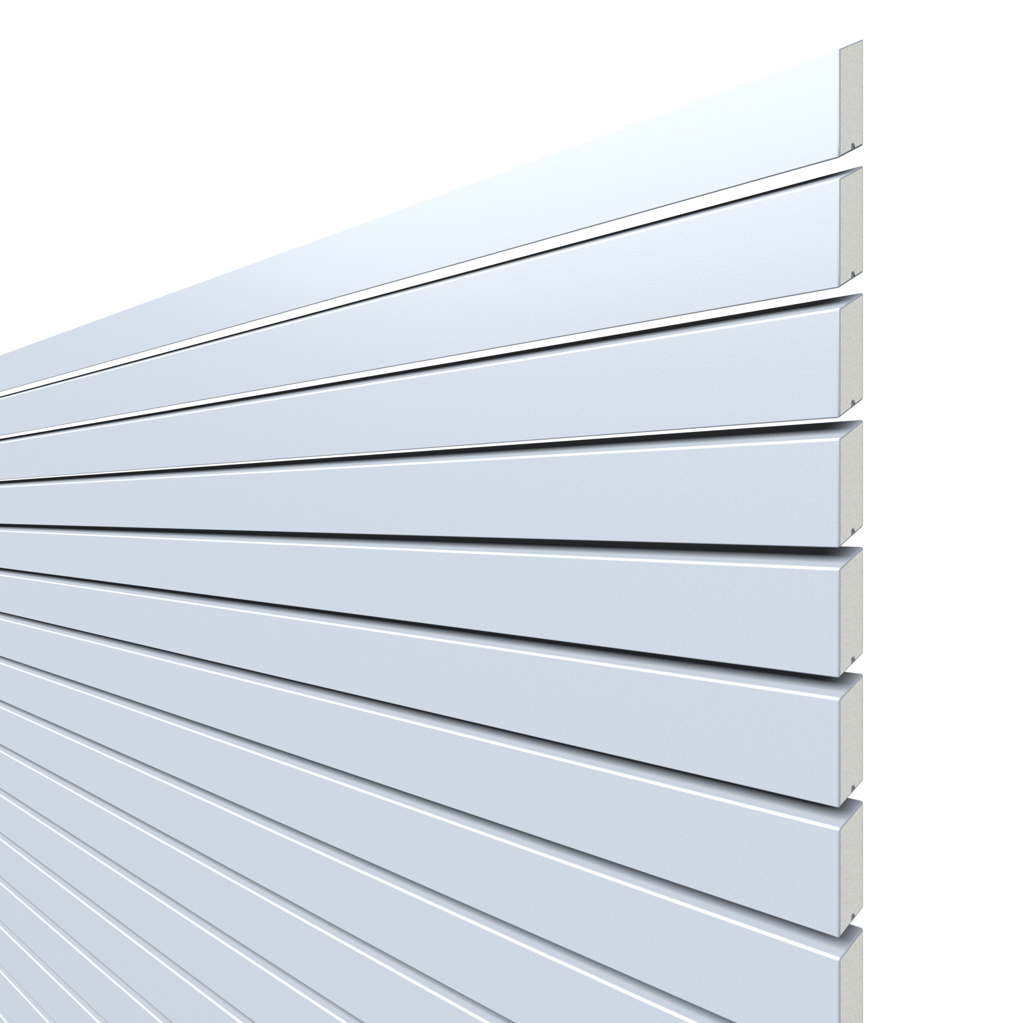 Sichtschutz SYSTEM Rhombus silber