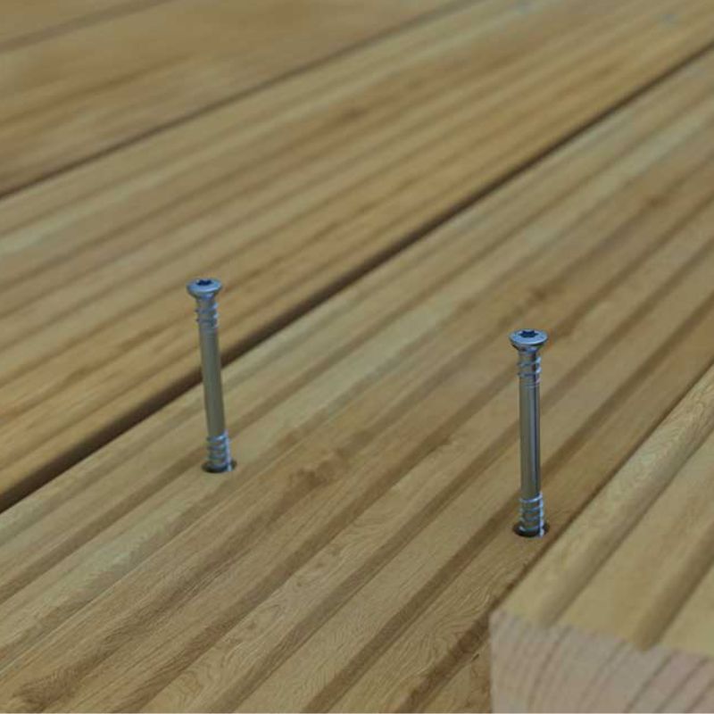 Eurotec Terrassenschrauben Anwendung