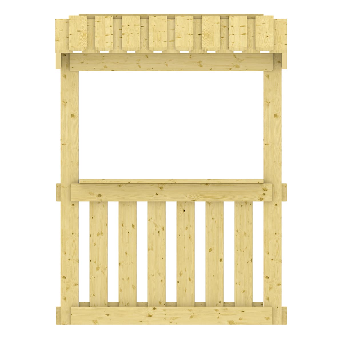 WINNETOO Veranda groß mit Dach inkl. Boden FSC®