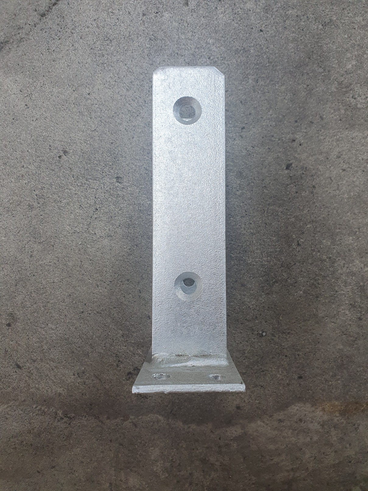 U Pfostenträger Premium 91mm zum Aufdübeln inkl. Schrauben