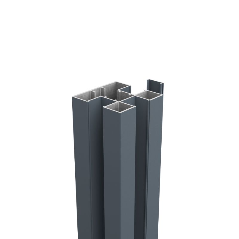 BOSTON Alu Pfosten RAL7016