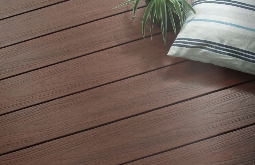 Fiberdeck WPC-Terrassendiele Premium Ipé 23x210mm massiv