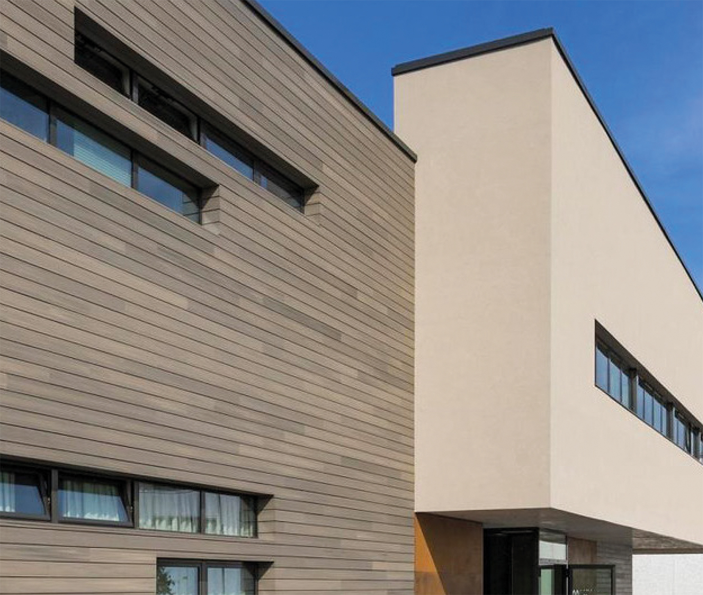 Ambientebild WPC Fassadenverkleidung