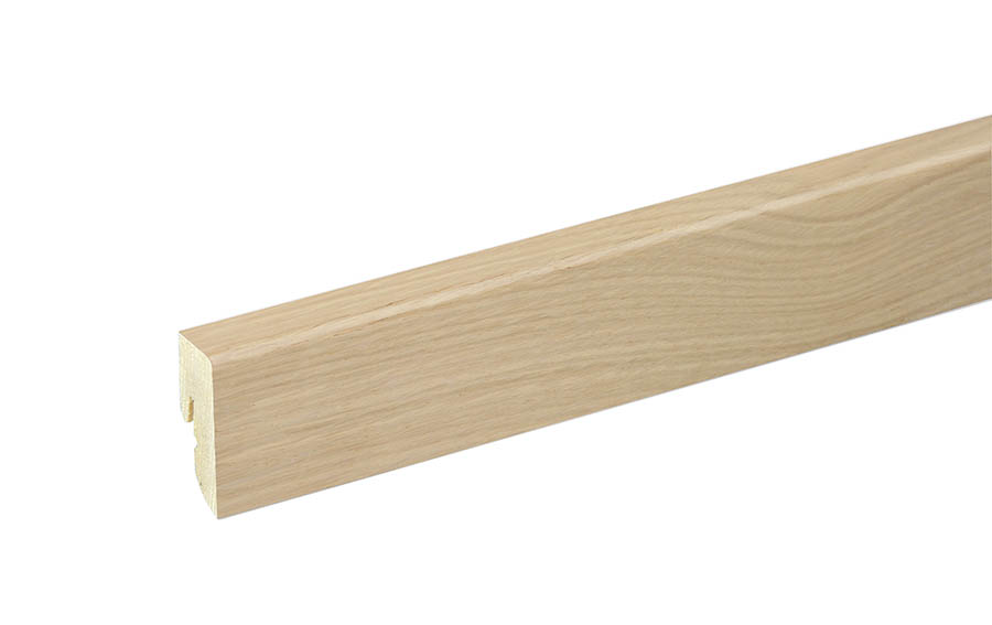Sockelleiste Eiche furniert 40 mm