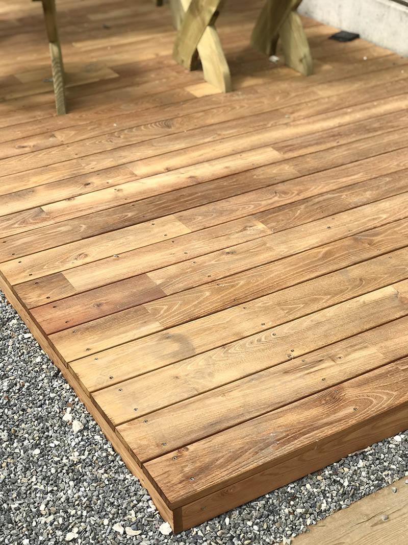 Terrassendielen Robinie