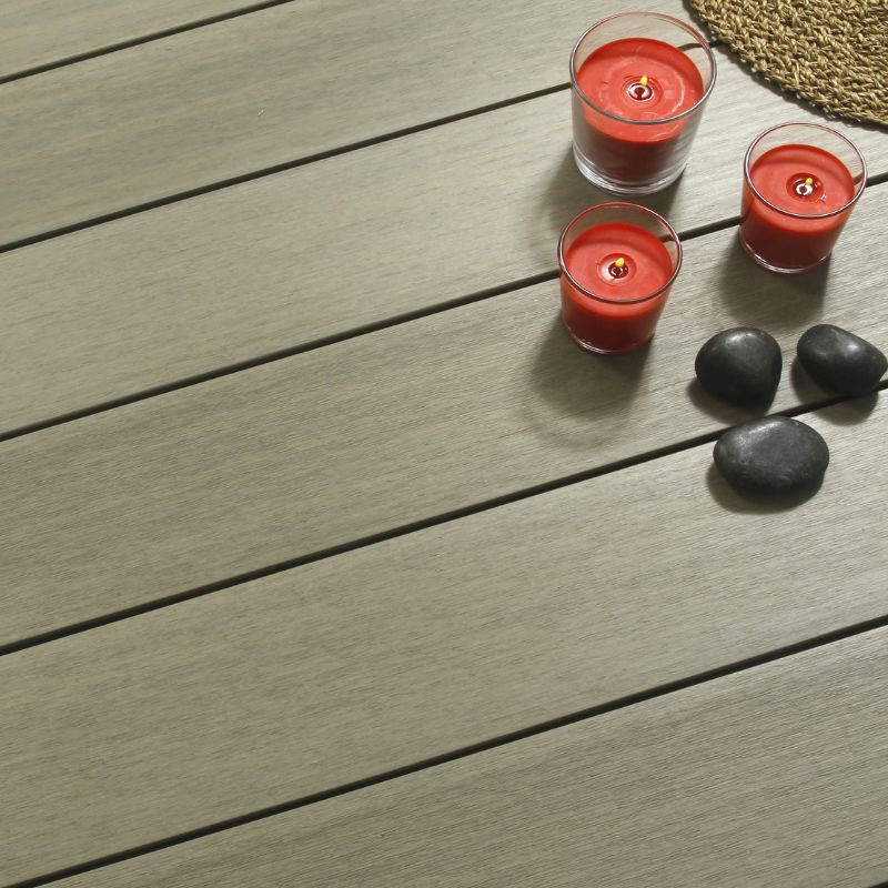 Fiberdeck WPC Diele Premium Light Grey