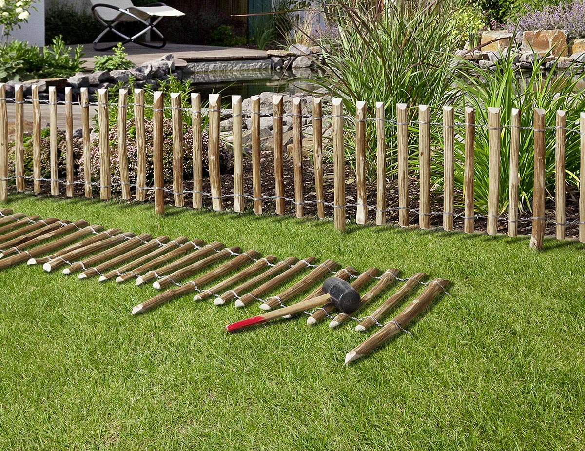 Rollzaun Haselnuss mini