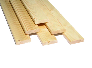 26 x 190mm Balkonbretter nord. Fichte