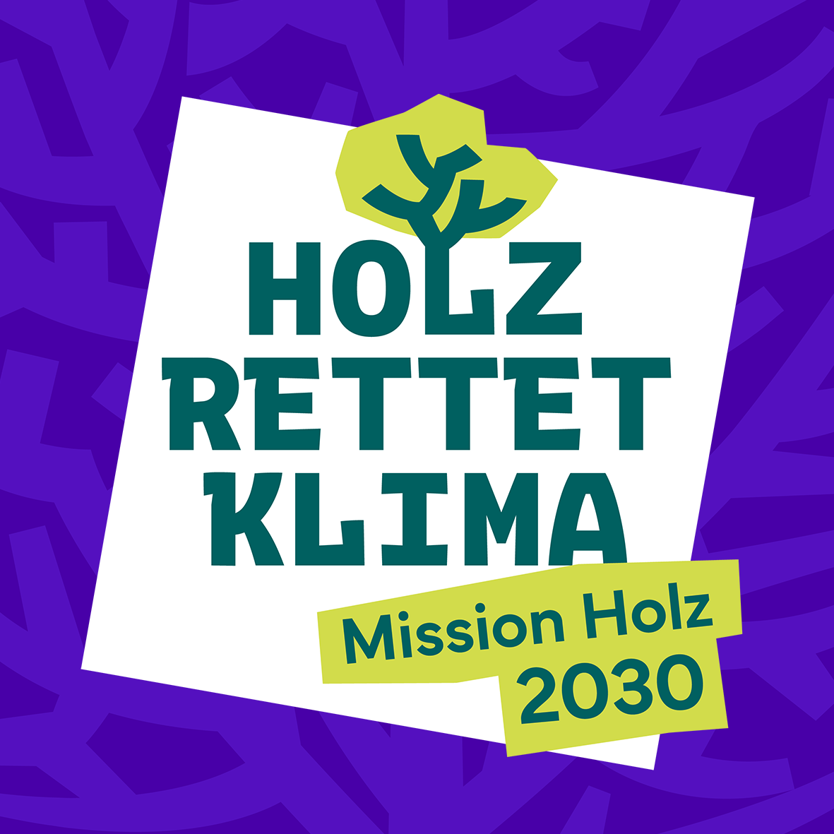 Holz Rettet Klima Logo