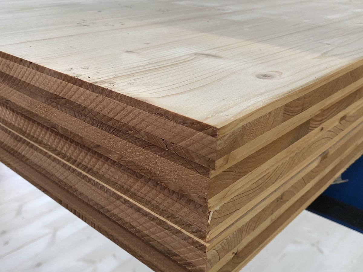 Aufbau 3-Schichtplatten