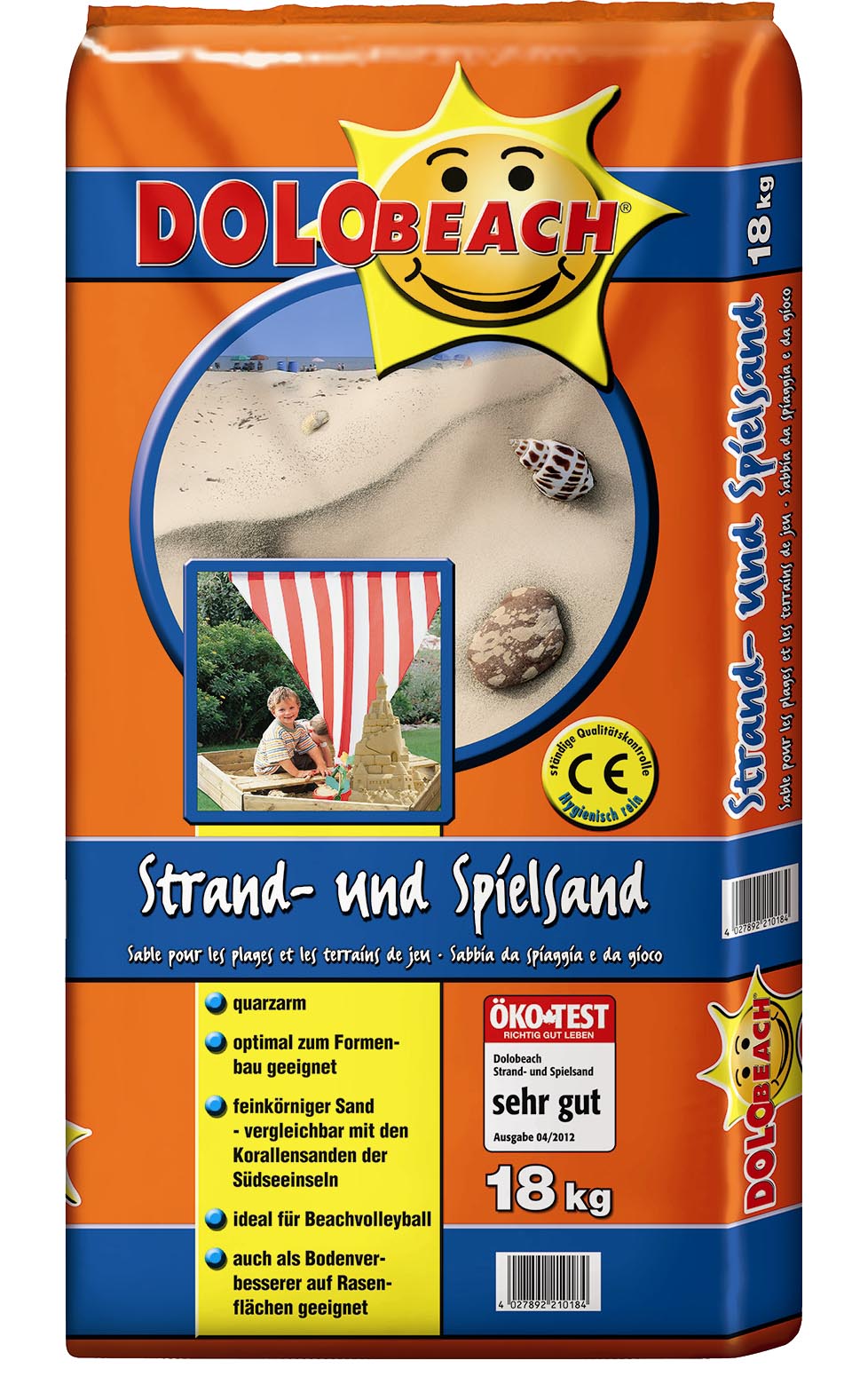 Dolo Beach Spielsand für Sandkästen