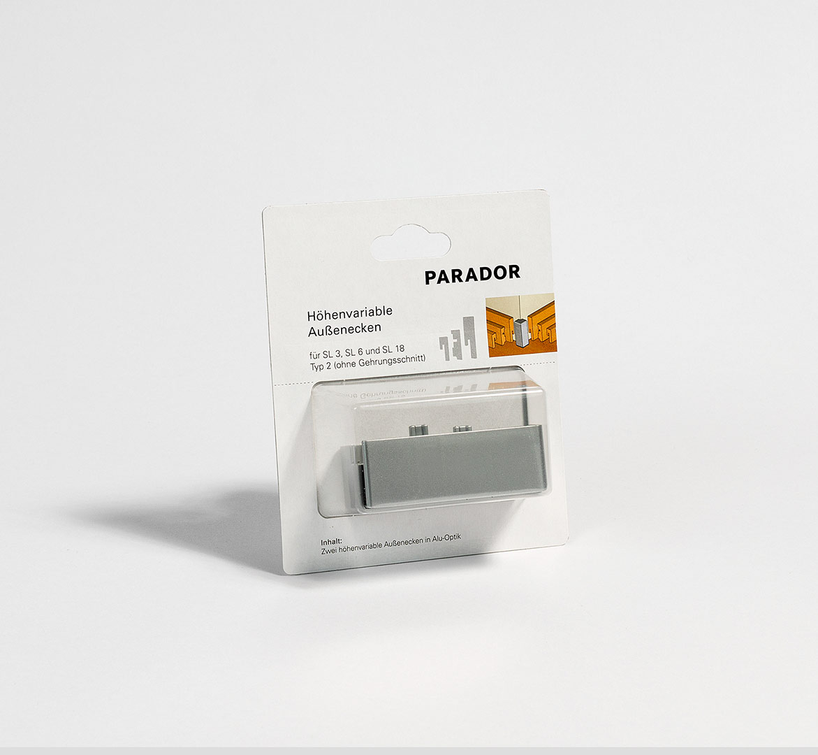 Außenecke Typ2 Sockelleiste