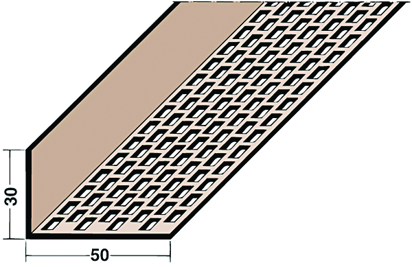 Protektor Lüftungswinkel PVC