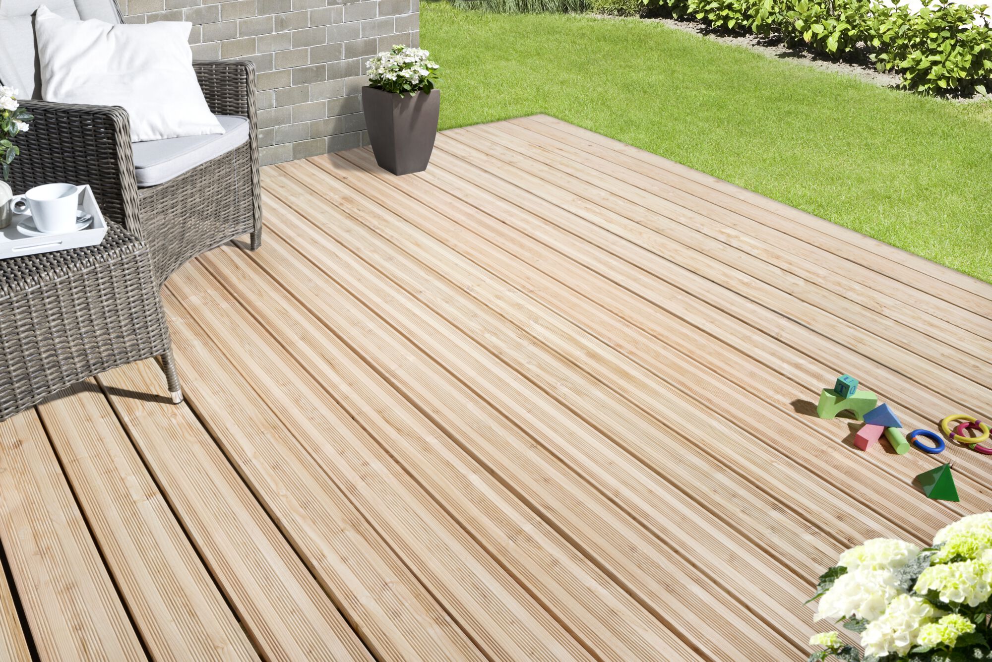 Terrassendielen Lärche naturbelassen 24x138mm