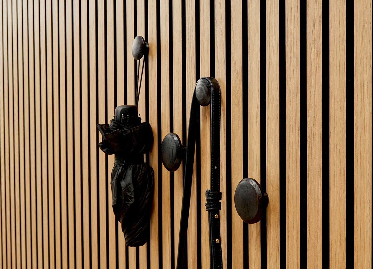 Holzknopf Bjoern Garderobe