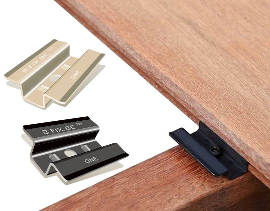 B-Fix Black-One Verlegeclip schwarz