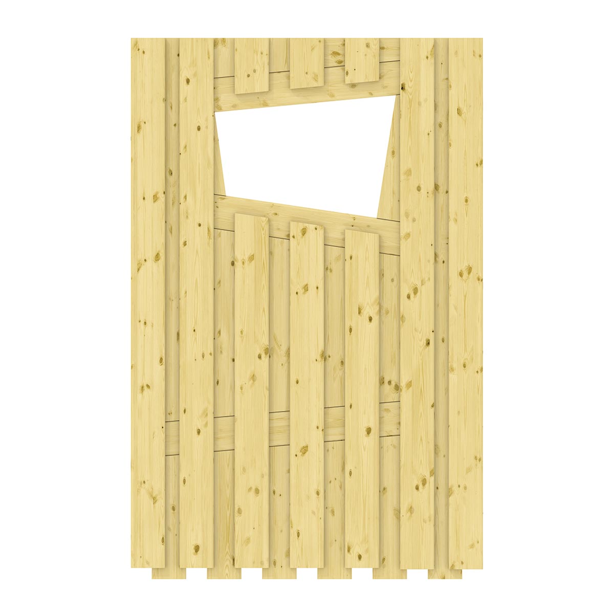 WINNETOO Fensterwand Hex-Hex FSC®