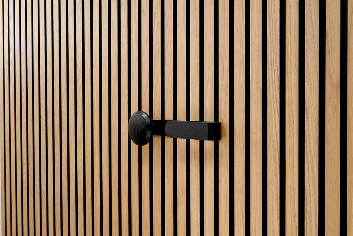 ter Hürne Living Wall Haken Haakon lang mit Holzknopf