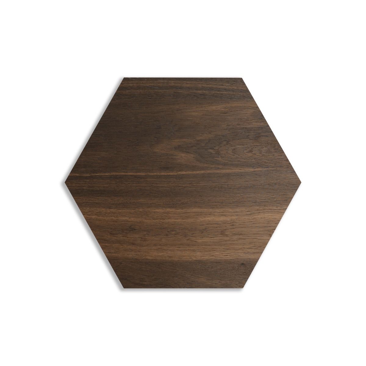 Hexagon Wanddeko Räuchereiche