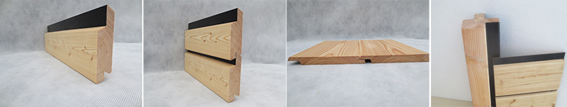 Easy Rhombus Blackline Fassadenprofile