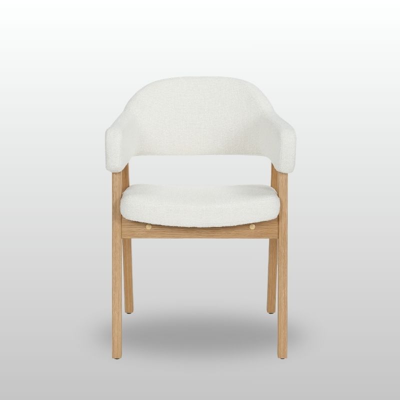 Esstischstuhl Lisa Egret frontal