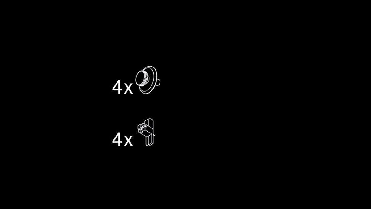 ter Hürne Living Wall Kunststoffknopf Dolf