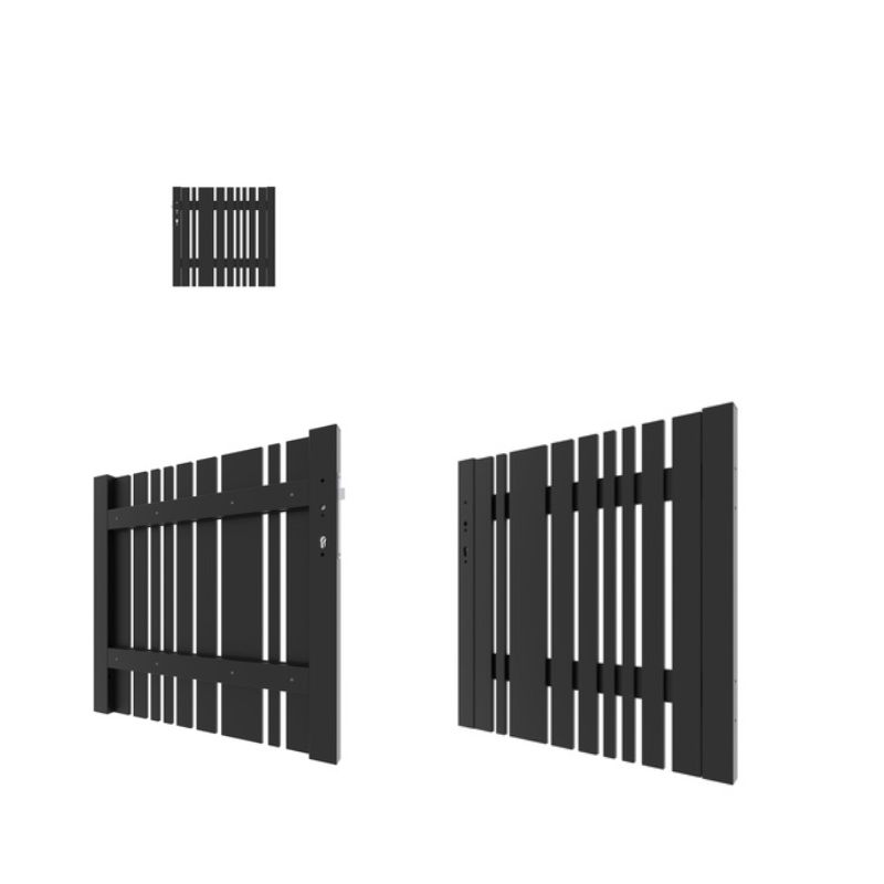 3866 Einzeltor Aros DIN Links