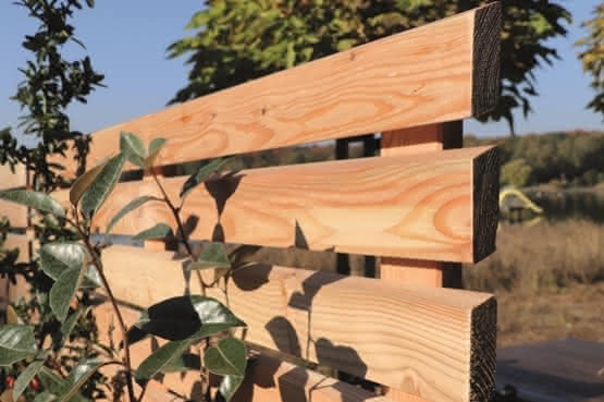 Pflanzkasten mit Rankgitter Rhombusleisten