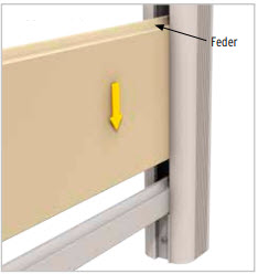Sichtschutz SYSTEM WPC XL Einzelprofil