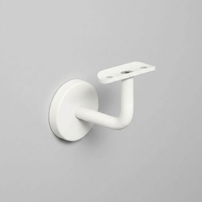 Visualisierung: Handlaufhalter Typ 2 gewlbt weiss web