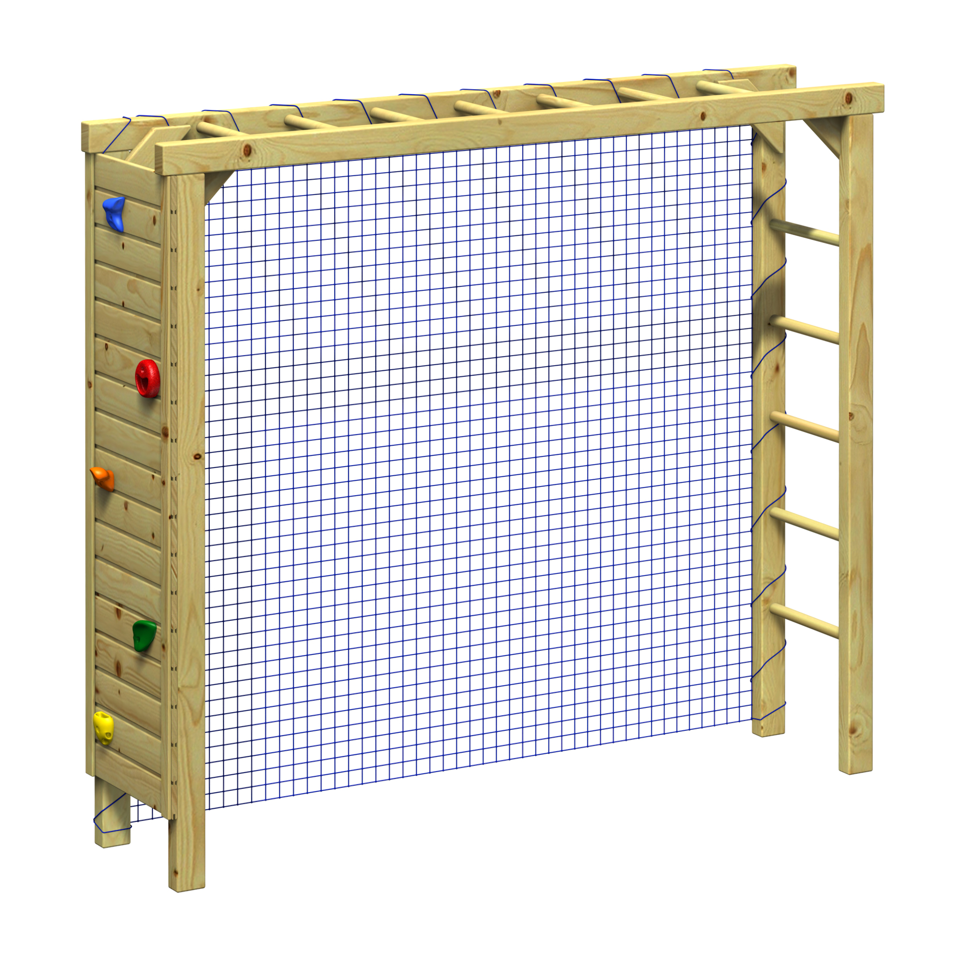 Klettertor Fußballtor für Kinder