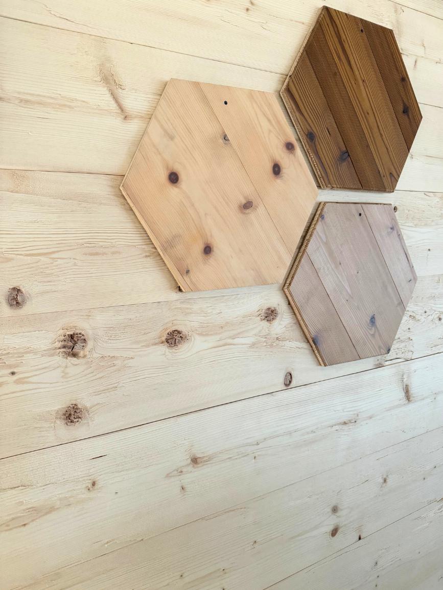 19x196mm Wandverkleidung Fichte gehackt / gebürstet