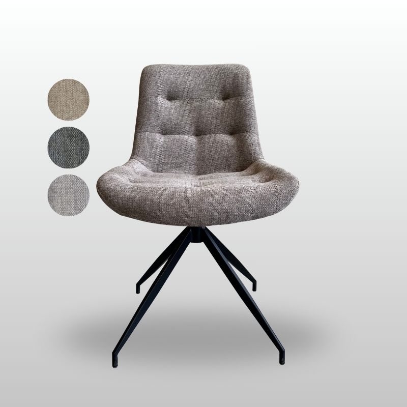 Esszimmerstuhl Ella drehbar 3 Farben