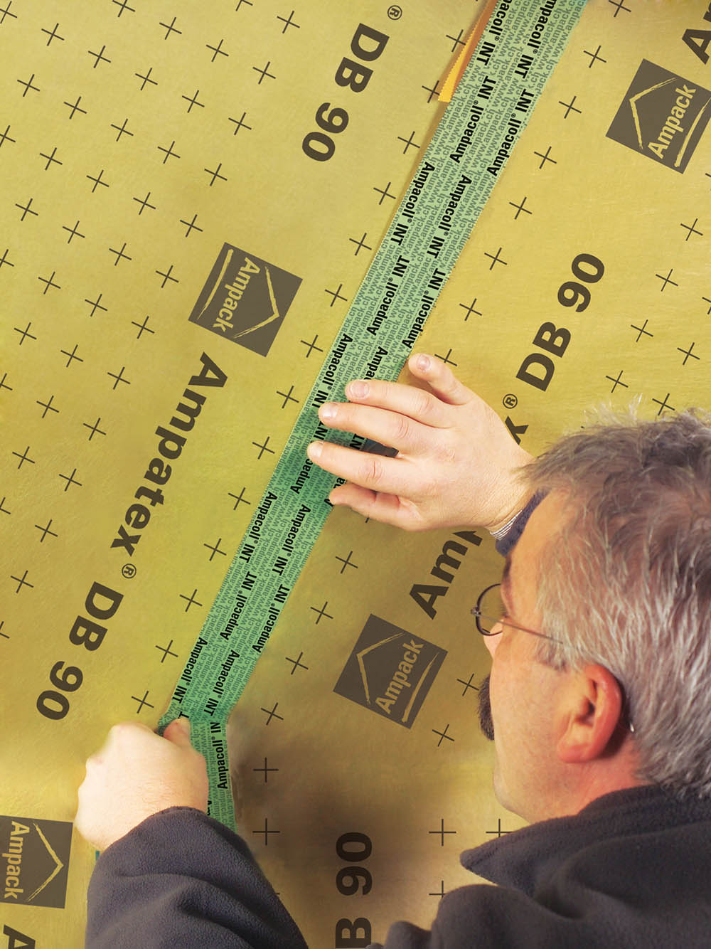 Ampacoll INT Acrylklebeband für innen, Luftdicht 60mm