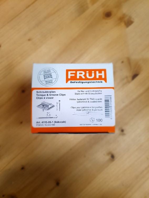Früh Profilholzkralle Nut und Feder