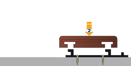 Vetedy Softline Terrassenclip 250 Stk./Paket