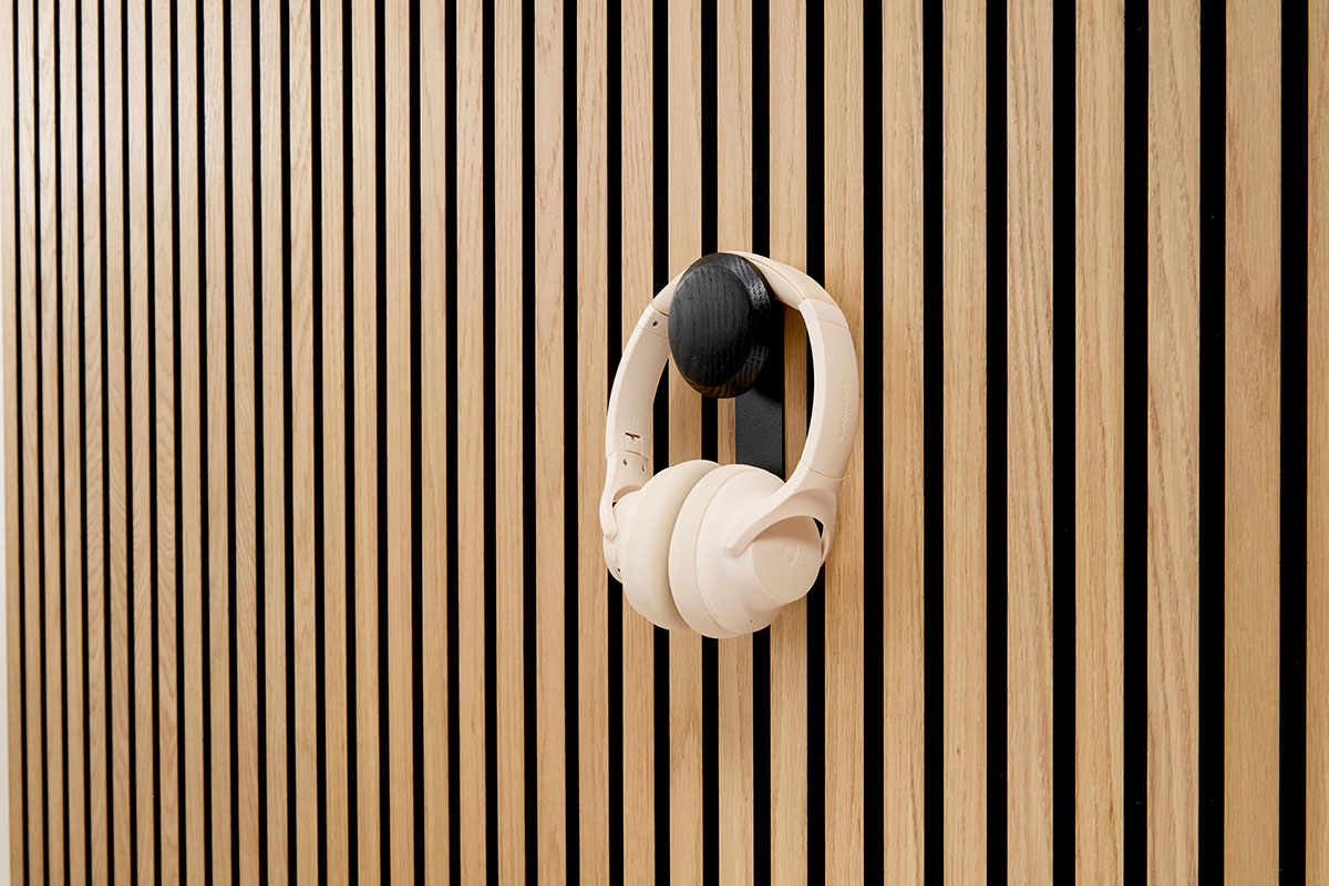 ter Hürne Living Wall Haken Haakon kurz mit Holzknopf