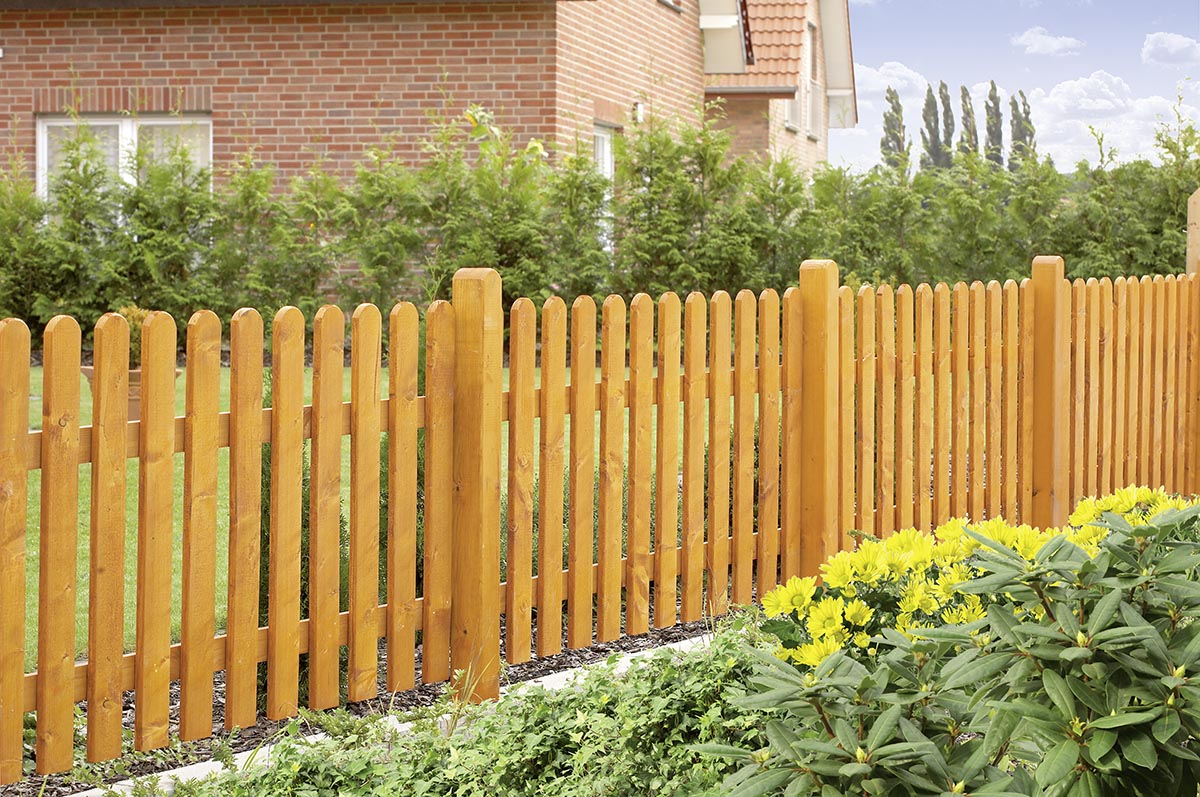 Holz Gartenzaun und Gartentor Bamberg